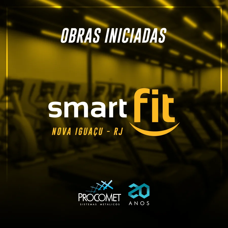 Obra da Smart Fit Nova Iguaçu